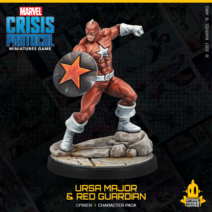 Marvel Crisis Protocol : Ursa Major and Red Guardian Character Pack
